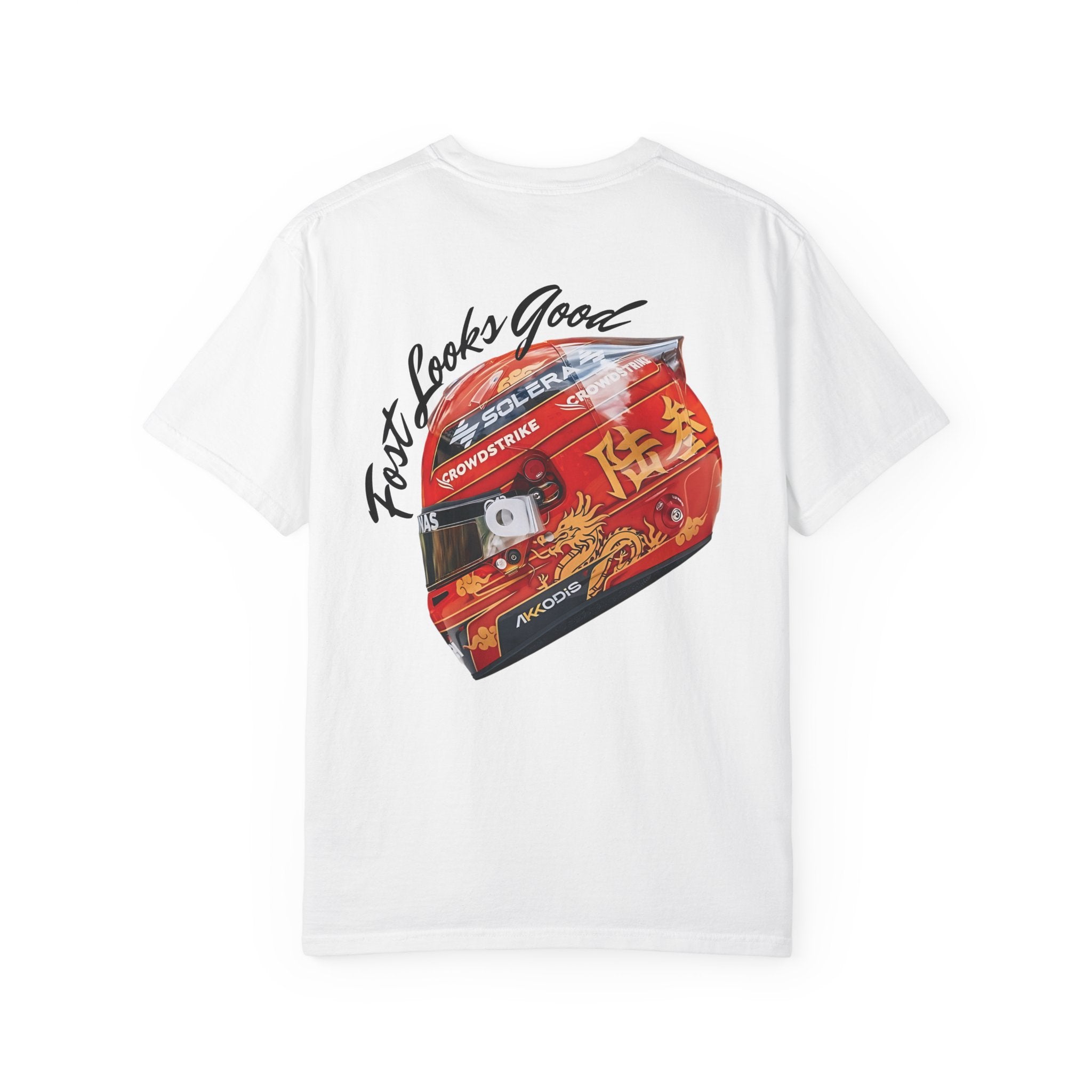 George Russel China Gp Helmet T White